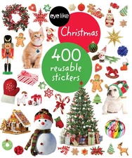 Eyelike Stickers: Christmas: 400 Reusable Stickers - paperback Workman Publi...