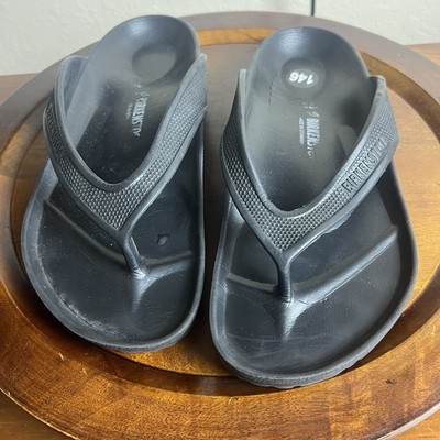 Birkenstock Honolulu EVA Men Black Thong Sandals Flip Flops