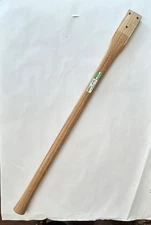 NOS Forest King O.P. Link USA 40” Ditch Bank Blade (3 Hole) Hickory Handle Axe