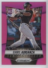 2014 Panini Prizm Purple Prizm 83/99 Ehire Adrianza #186 0f8
