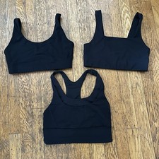 Black Sports Bra Lot Of 3 Size XS (Lululemon,...