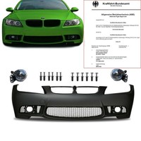 Performance StoßStange Vorne Ohne Pdc+Set NSW Passt FüR BMW 3Er E90 E91 +Abe