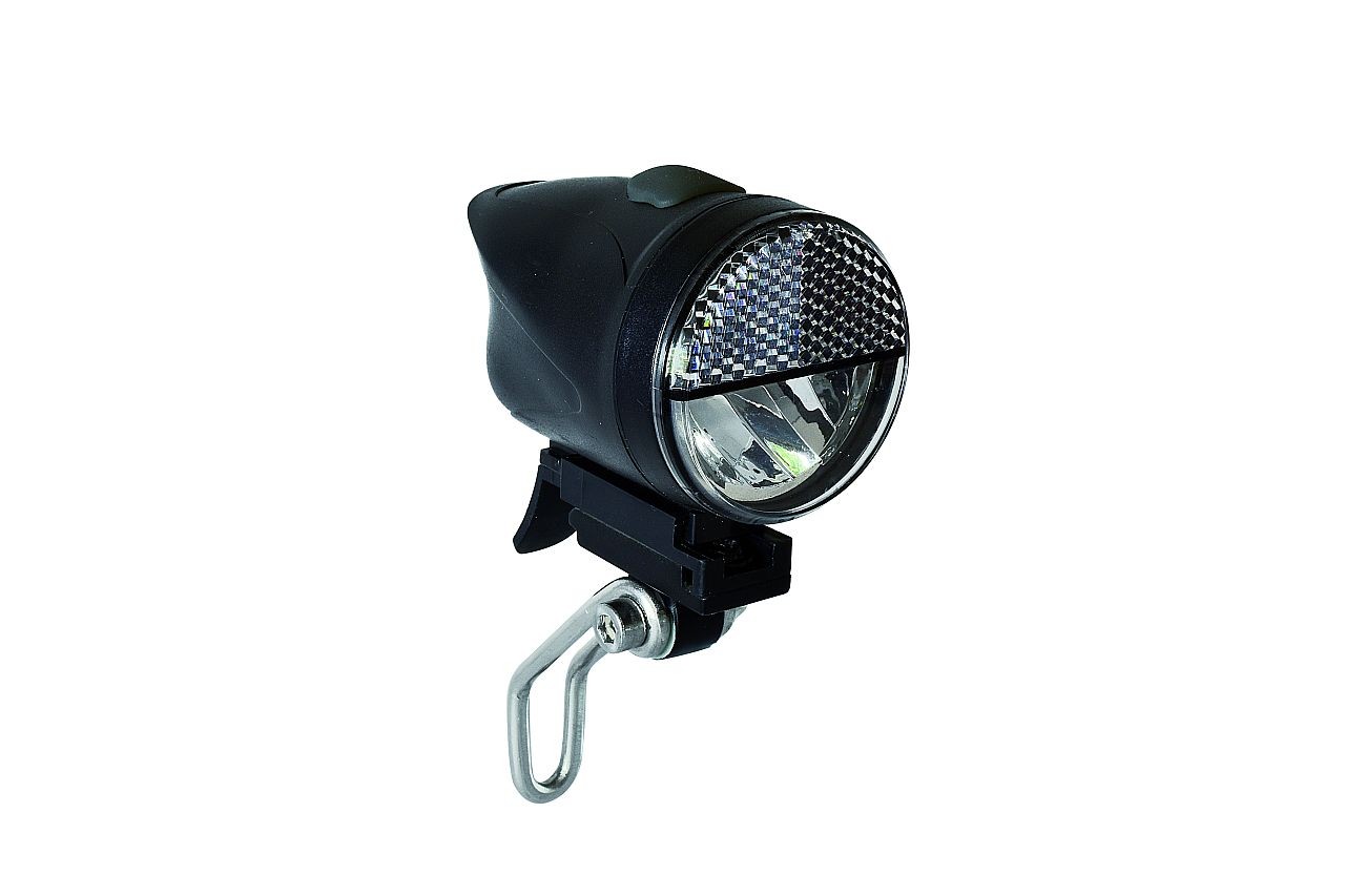Fahrrad Scheinwerfer Akku Büchel Akku Sport 40 Lux 15 Lux wechsel USB schwarz