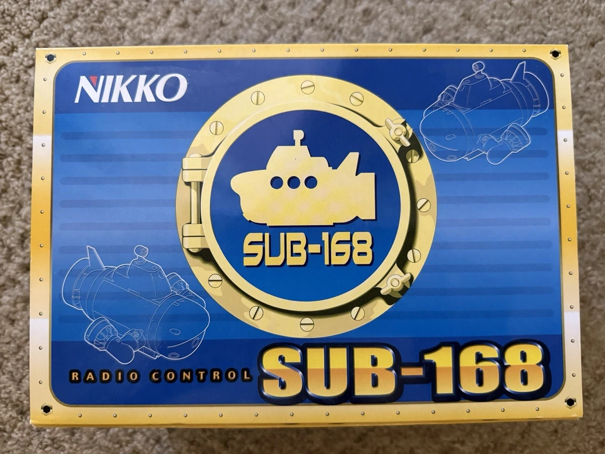 SUB-168 サブマリーン-168 Nikko Submarine Rc Sub-168 New In Sealed Box | eBay