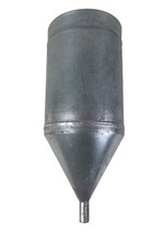 Galvanized Berlese-Tullgren Funnel 14 x 6" w/ 2 Layers .75" Grid Hardware Cloth