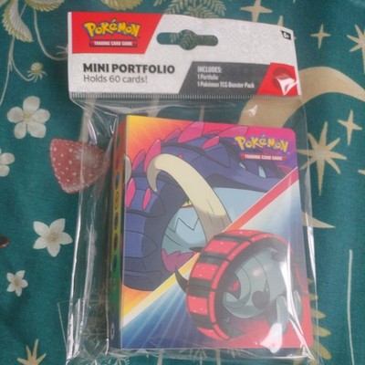 Pokemon Tcg temporal forces Mini Portfolio Mini Binder Holds 60 No Booster Pack