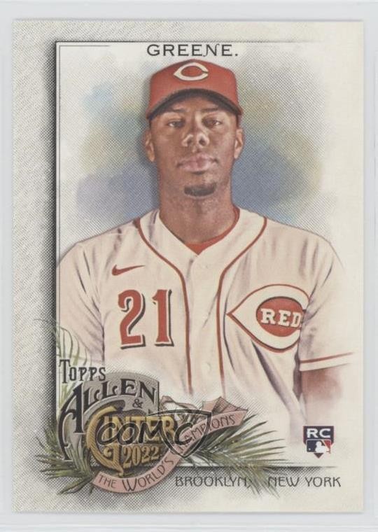 2022 Topps Allen & Ginter Hunter Greene #250 Rookie RC