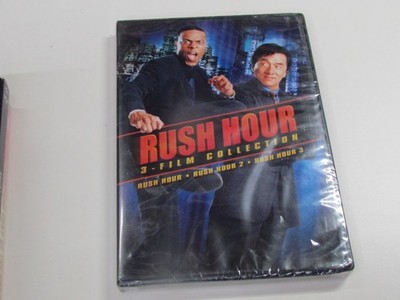 SDS Rush Hour 3 Film Collection Rush Hour 1,2,3, Rated r 