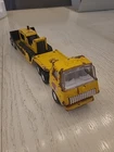 Vintage Tonka Toy Truck & Low Loader Trailer With Bulldozer  #1092