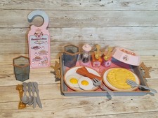 Disney Princess Breakfast Room Service Tray Pretend Play Food Kitchen