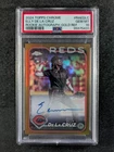 2024 Topps Chrome ELLY DE LA CRUZ 25/50 Rookie RC Auto Gold Refractor SP PSA 10