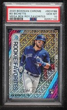 2020 Bowman Mega Box Mojo Refractor Bo Bichette #ROYF-BB PSA 10 GEM MT 0ly5