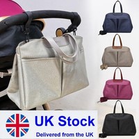 Baby Diaper Bag Set Multi-functional Nappy Changing Maternity Mummy Handbag UK