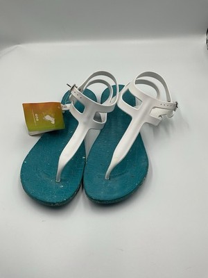 Amazonas Fun Gladiador New Eco Juta W Sandals White Turquoise Sz 11