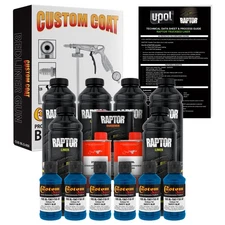 Raptor Safety Blue Urethane Spray-On Truck Bed Liner Spray Gun,6 Liters