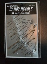 Needles for Leather, Canvas Etc