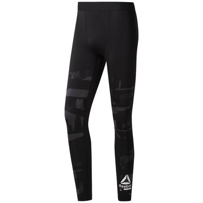 Hosen Ausbildung Herren Reebok Compression DP6557 Schwarz