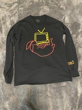 Harry Styles Love On Tour 2022 Bunny TV Puff Print Merch Concert T-Shirt Medium