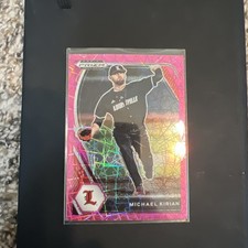 2021 Panini Prizm Baseball Draft Picks Pink Velocity # PDP173 Michael Kirian