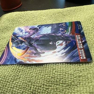 SHADOW MEWTWO DARK MEWTWO Pokemon Pokken Japanese Amiibo Card From