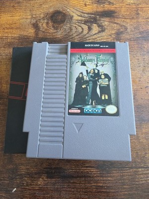 Adams Family (Nintendo Entertainment System NES, 1990) Tested w/ Sleeve