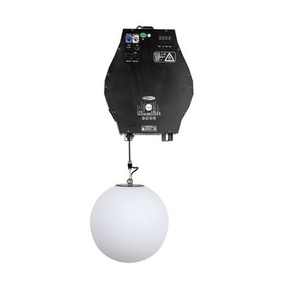 Showtecpro - Illumilift RGBW Turbo 6m High-Speed-Seilzug / 35 cm LED-Kugel