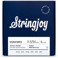 Stringjoy Signatures 6 String Nickel Wound Electric Guitar Strings 11.5 - 54