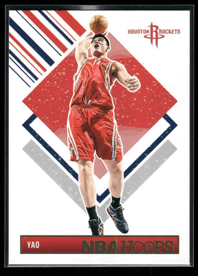2024-25 Panini Hoops Basketball  #298 Yao Ming Winter Tribute