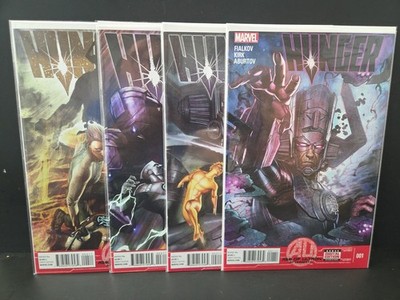 Hunger #1-4 Complete Series Set Age of Ultron Aftermath Ultimate Universe