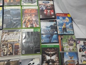 Untested Video Game Lot 30+ Games - Playstation/ Dreamcast/xbox/switch