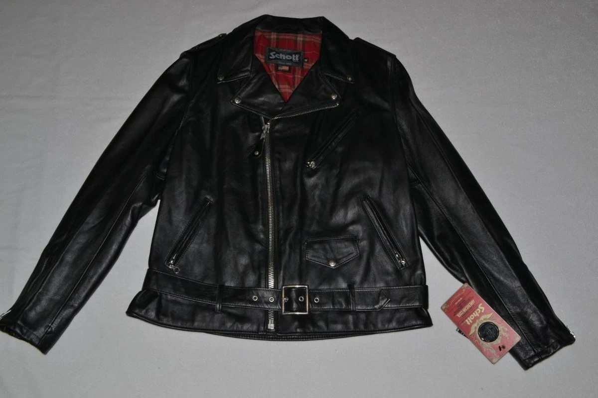 Schott Leather Motorcycle Jackets for Men for Sale - Shop New