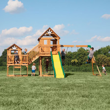Backyard Discovery Malibu Cedar Swing Set FREE SHIPPING USA