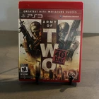 Army of Two: The 40th Day (Sony PlayStation 3, 2010) CIB
