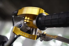 Gold Thumb Throttle Assembly for Suzuki Quadsport LTZ 400 Quadracer 450 LT-R 450