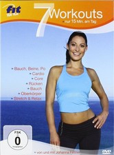 Fit for Fun - 7 Workouts: nur 15 Minuten am Tag (DVD) Johanna Fellner