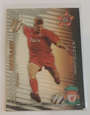 Karte Steven Gerrard Liverpool Premier League SHOOT OUT 2005 2006 MAGIC BOX INT.