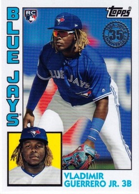 2019 Topps Update 1984 35th Anniversary RC Vladimir Guerrero Jr #84-10 Toronto B