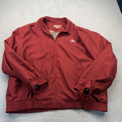 Pioneer Seed Tech Red Jacket Plaid Lined Logo XL