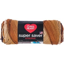Red Heart Super Saver Yarn Recycled Fabric Crochet Yarn for Projects Set