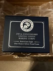 250th Anniversary Marine Corps American Eagle One Ounce Silver Proof Coin INHAND