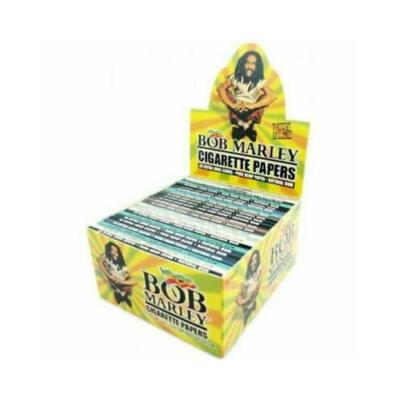 Bob Marley King Size Pure Hemp Paper Rizla Smoking Rolling Papers Natural Gum