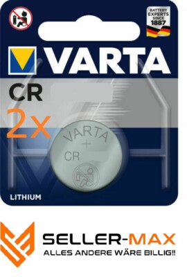 2 x Varta Ersatz Batterie für Autoschlüssel AUDI A3 A4 A5 A6 Q5 Q7 TT S3 S4 S5