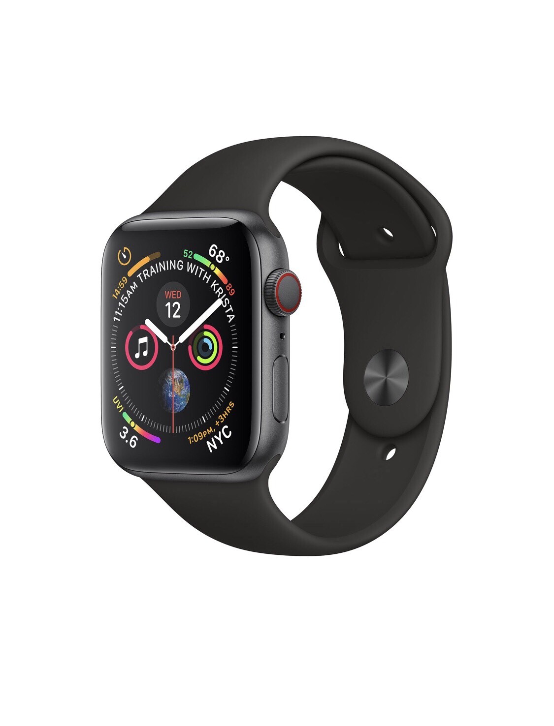 apple watch 4 44 space gray