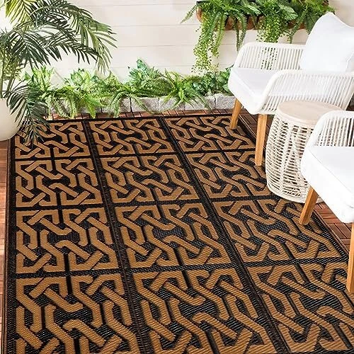 Reversible Mats Plastic Straw Rug Rug Large Floor Mat and Rug