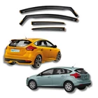 Wind Deflectors For Ford Focus lII MK3 5-doors 2012-17 hatch Visor 4-pc Tinted