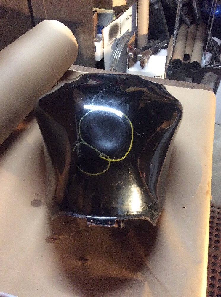 04 HONDA VTR 1000 F SUPER HAWK FUEL TANK PETRO GAS TANK OEM 17520