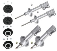 Saturn Sc2 1993-2002 Front And Rear Assemblys With Mounts Suspension Kit Kyb on sale Saturn Sc2 1993-2002 Front And Rear Assemblys With Mounts Suspension Kit Kyb on sale