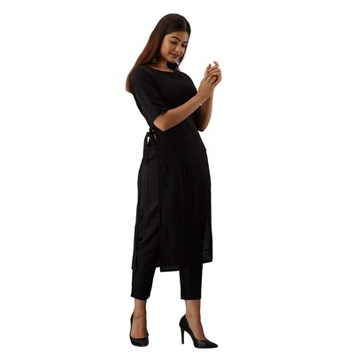 Latest Fashion Black Salwar Kameez 