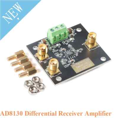 AD8130 Differential Receiver Amplifier Module Low Noise Distortion
