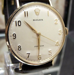 ROLEX 1968 MINTY ANTIQUE VINTAGE SOLID GOLD WATCH \u0026 ALL BOXES SERVICED  STUNNER ! | eBay